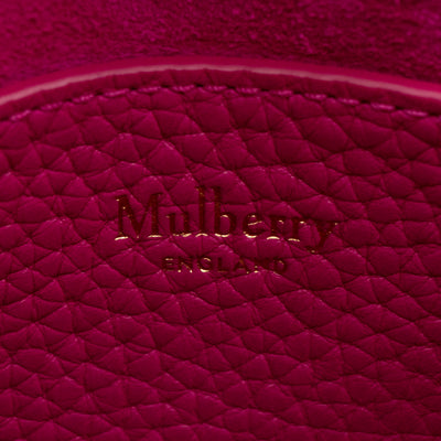 Mini Alexa Mulberry Pink Leather
