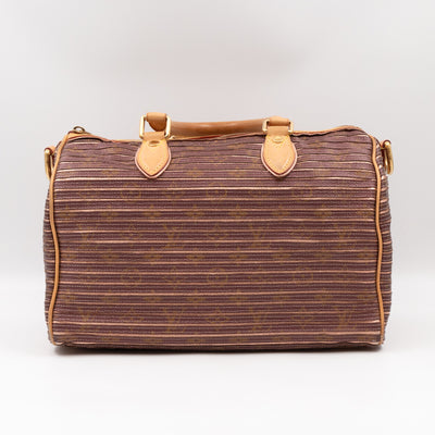 Speedy 30 Bandouliere Monogram Eden Peche