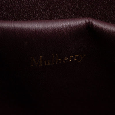 Maple Tote Small Oxblood Grained Leather