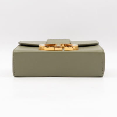 Box 30 Montaigne Avocado Green Leather