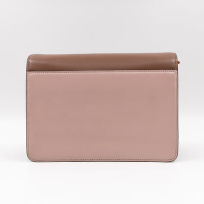 Trunk Bag Mini Pink Brown & Burgundy Leather