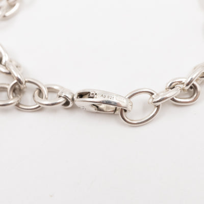 Interlocking G Bracelet 925 Sterling Silver