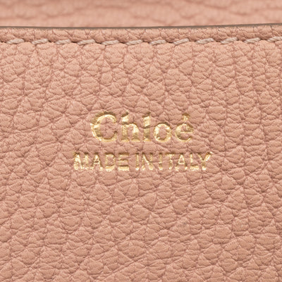 Drew Blush Leather & Gold Hardware