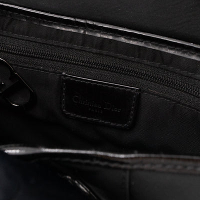 Vintage Saddle Bag Black Nylon