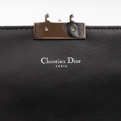 Miss Dior Promenade Pouch Bag Metallic Iridescent Patent & Black Calfskin