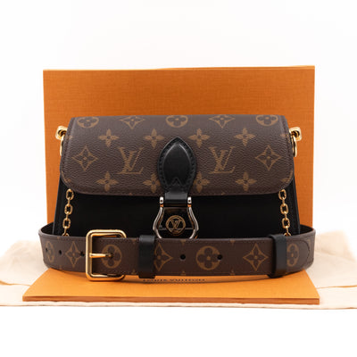 Neo Saint Cloud Monogram Black Leather