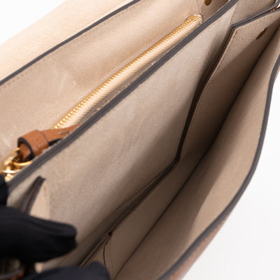 Faye Crossbody Brown Leather