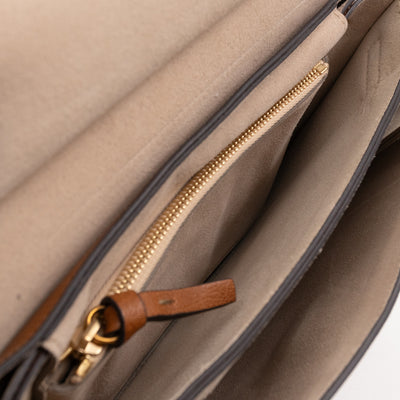 Faye Crossbody Brown Leather