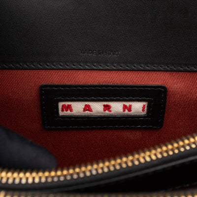 Trunk Bag Medium Black Leather