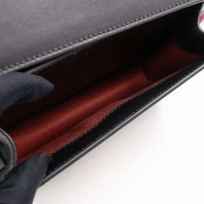 Trunk Bag Medium Black Leather