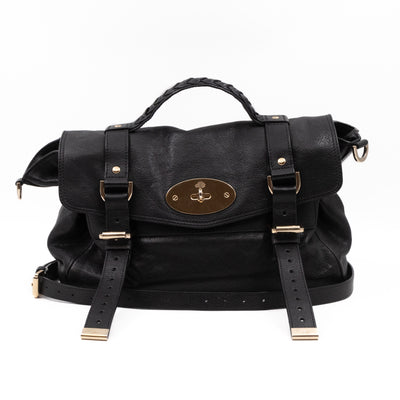 Alexa Black Leather
