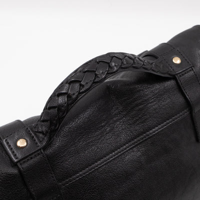 Alexa Black Leather