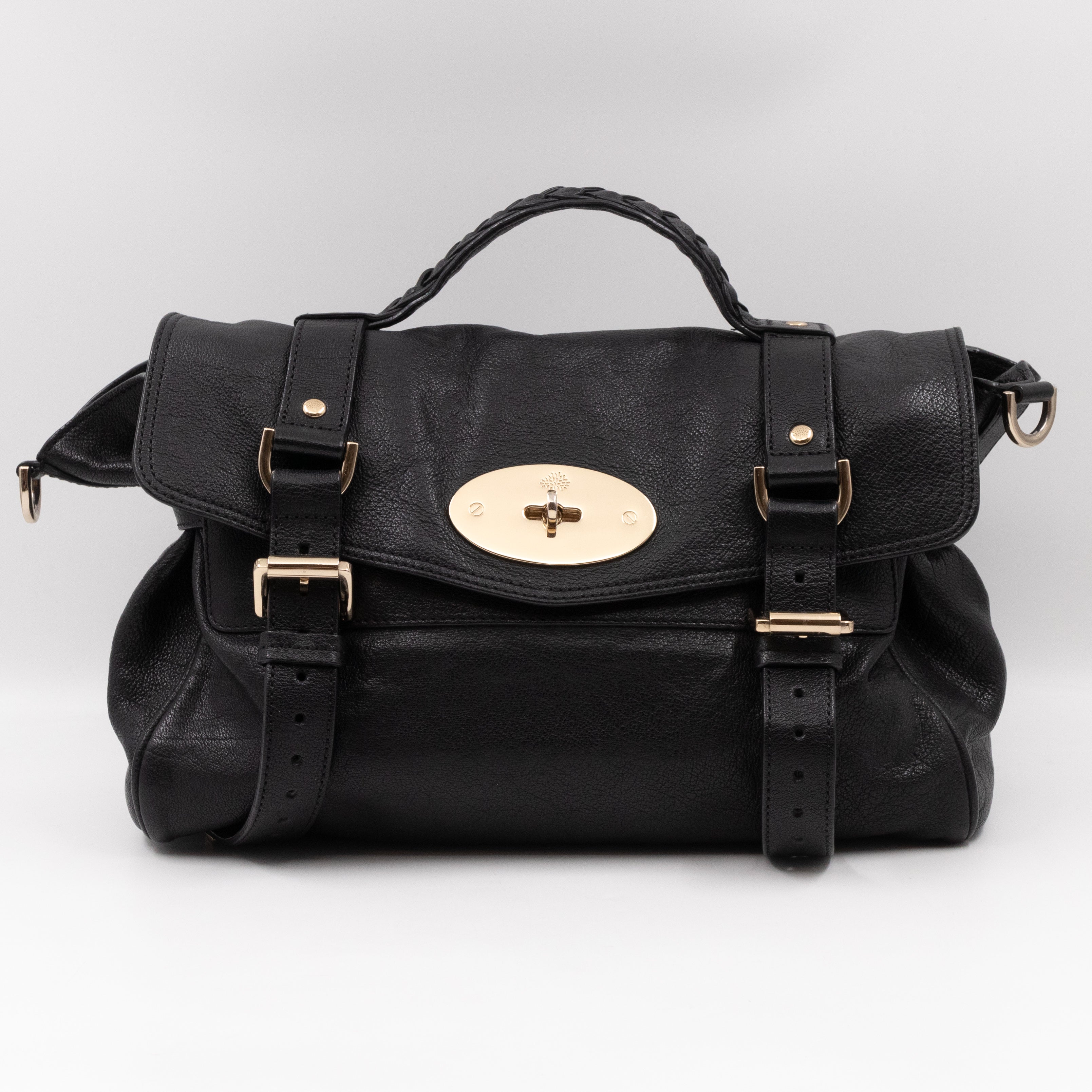Alexa Black Leather