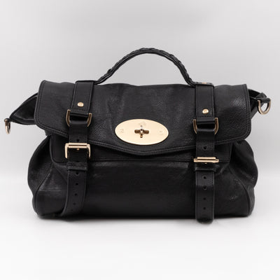 Alexa Black Leather