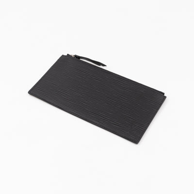 Pochette Felicie Black Epi Leather