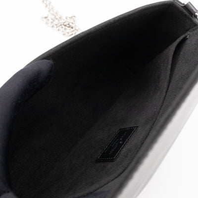 Pochette Felicie Black Epi Leather