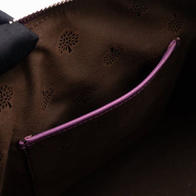 Del Rey Bag Purple Leather
