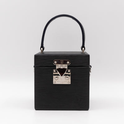 Bleecker Box Black Epi Leather