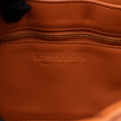Classic Padded Cassette Clay Intrecciato Leather