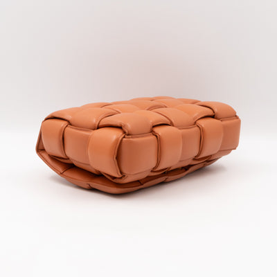 Classic Padded Cassette Clay Intrecciato Leather