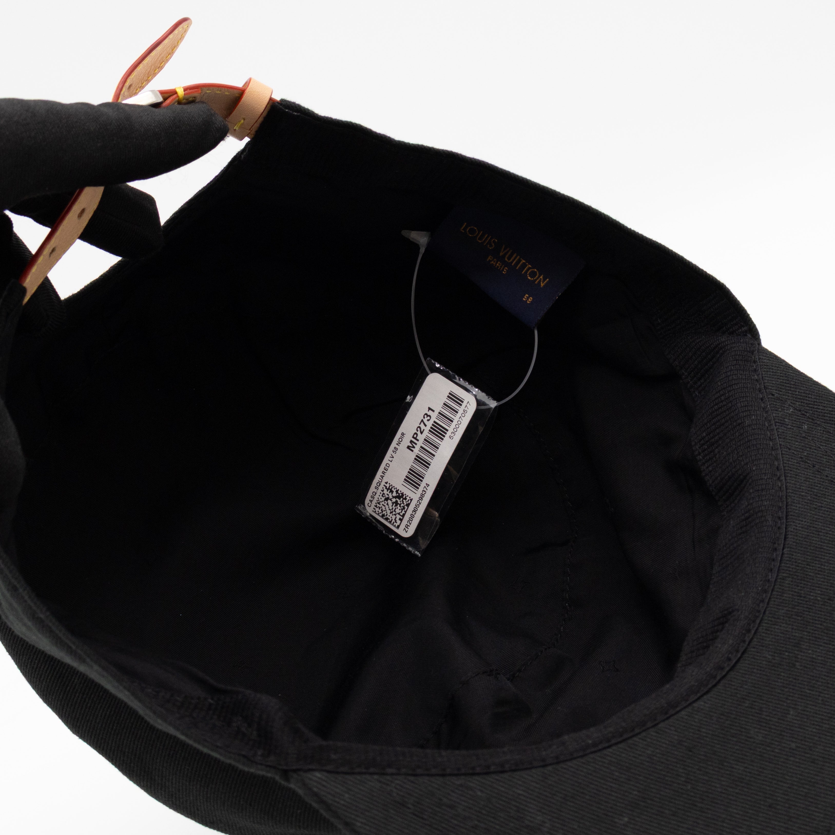 LV x Nigo Squared LV Cap Black