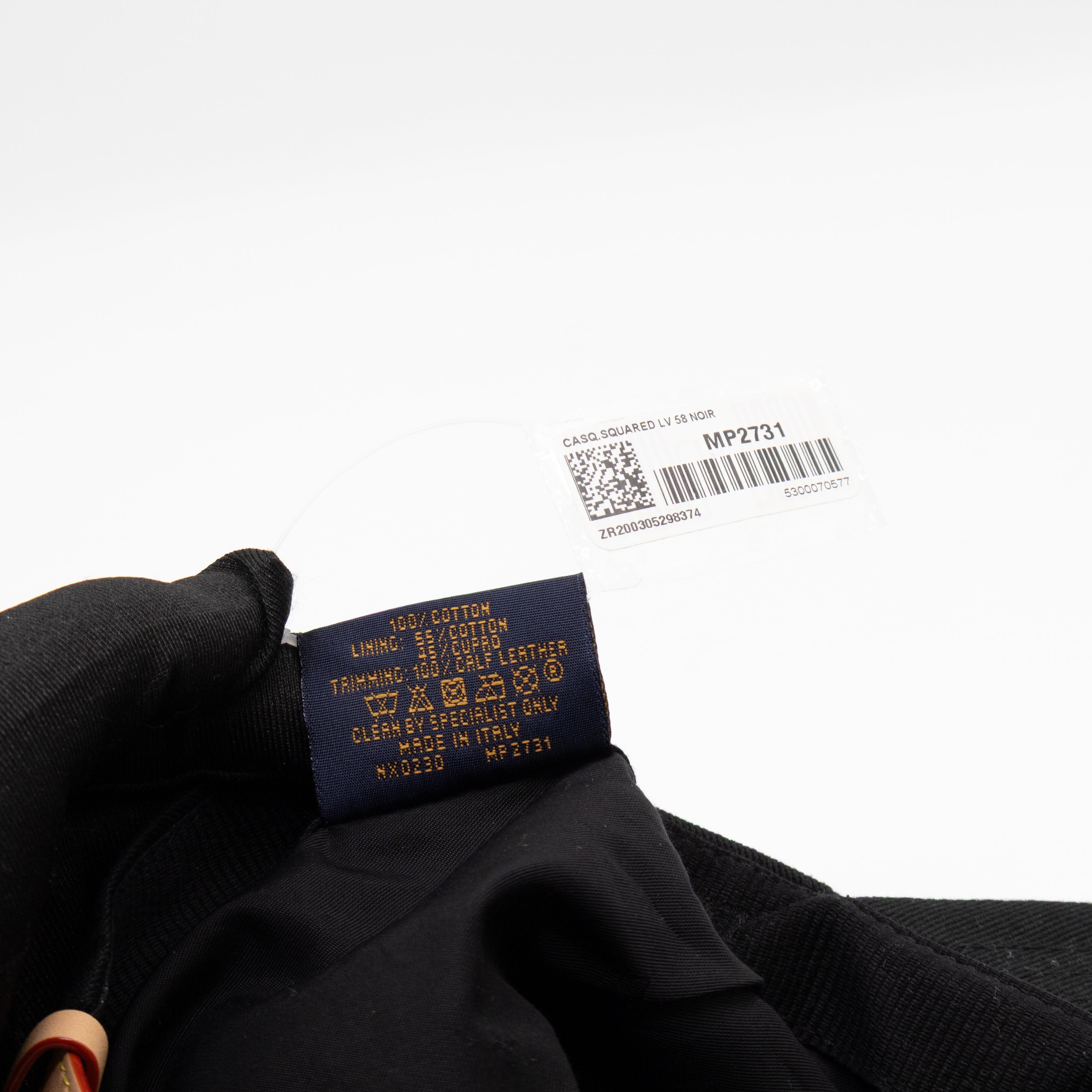 LV x Nigo Squared LV Cap Black