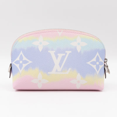 Cosmetic Pouch PM Monogram Giant Escale Pastel