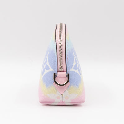 Cosmetic Pouch PM Monogram Giant Escale Pastel