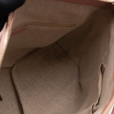 Dome Bag GG Charm Pink Leather