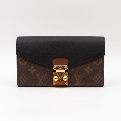 Pallas Wallet Monogram Black Leather