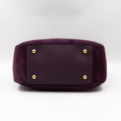Audacieuse MM Aubergine Monogram Empreinte