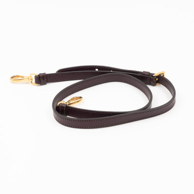Galleria Large Double Zip Burgundy Saffiano Leather