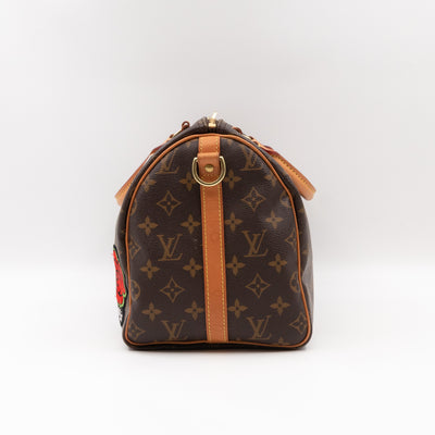 Speedy 30 Bandouliere Monogram Patches