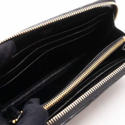 Madras Zip Around Wallet Brown