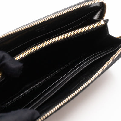 Madras Zip Around Wallet Brown