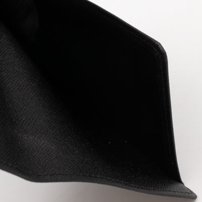 Passport Cover Black Leather