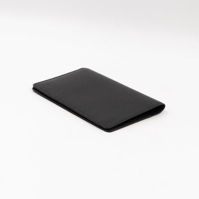 Passport Cover Black Leather