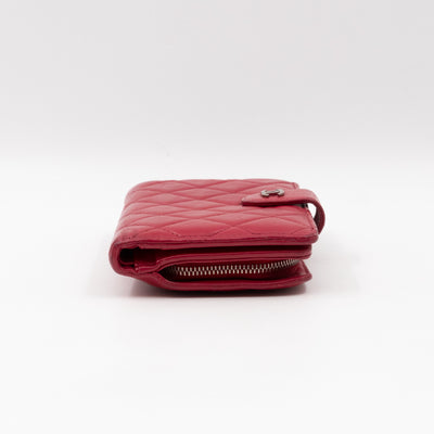 French Wallet Red Leather