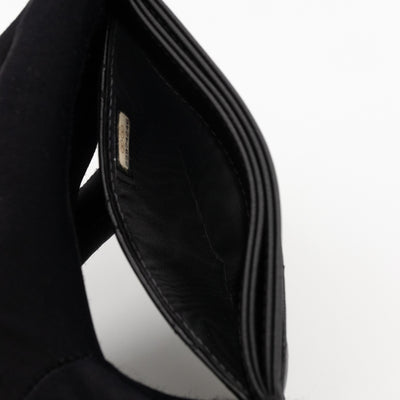 Gabrielle Card Holder Black Leather