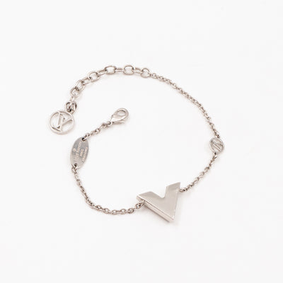 Essential V Supple Bracelet Silver