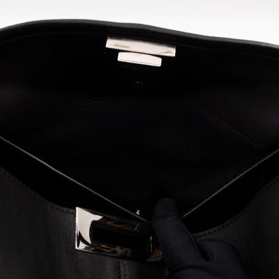 Peekaboo X-lite Large Brown Leather & FF Wool