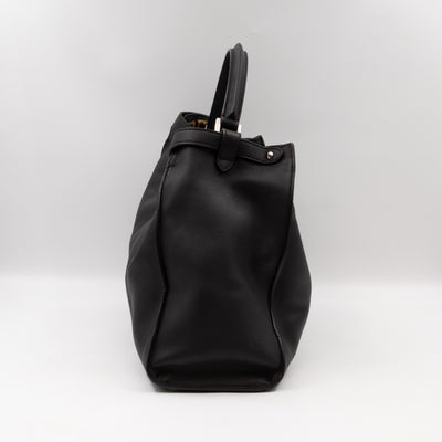Peekaboo X-lite Large Brown Leather & FF Wool