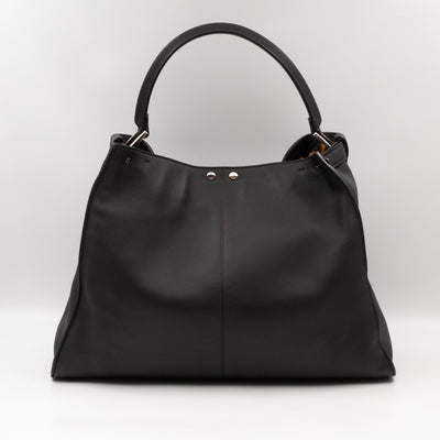 Peekaboo X-lite Large Brown Leather & FF Wool