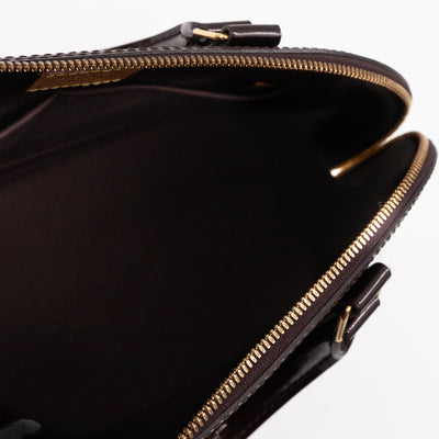 Alma PM Amarante Vernis Leather