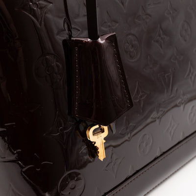 Alma PM Amarante Vernis Leather