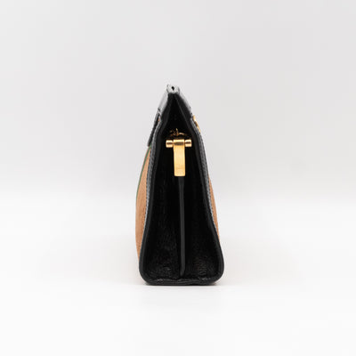 Ophidia Chain GG Small Shoulder Bag Brown Suede