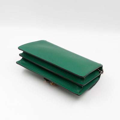 Dionysus Small Green Leather