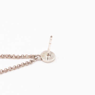 Ex-Libris Earrings 925 Silver & 18K Rose Gold