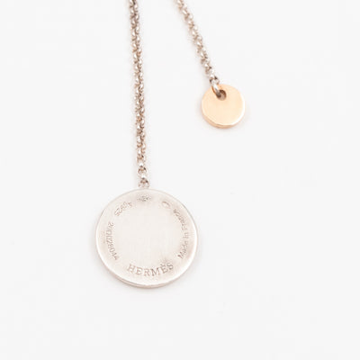 Ex-Libris Earrings 925 Silver & 18K Rose Gold