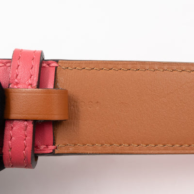 Etriviere 32 Pink Leather Belt 85/34
